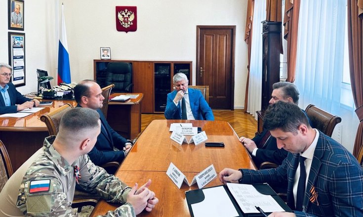 Пресс-релиз_Владимир_Бобров_провел_совещание_по_вопросам_деятельности_Ассоциации_ветеранов_СВО_