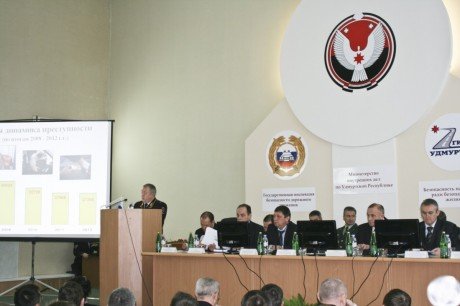 Итоги оперативно-служебной деятельности за 2012 год подвели в МВД по Удмуртской Республике