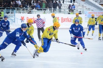 В Кирове состоялся финальный матч Чемпионата России по хоккею с мячом