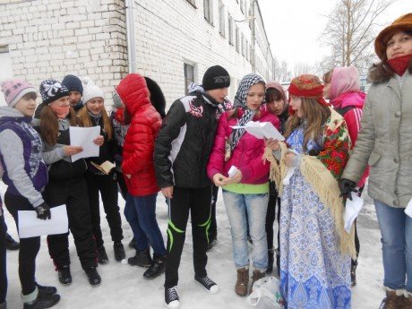 Проводы зимы в кировской школе-интернате №6 