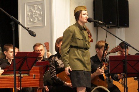 На концерте, посвященном 70-летию Великой Победы, выступили лауреаты международных конкурсов