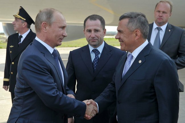 Поездка Владимира Путина в Татарстан