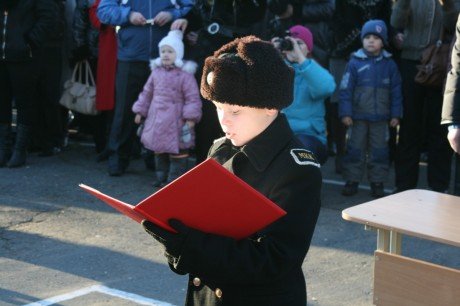 День рождения учебного заведения отметили Воткинские кадеты