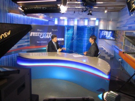 Владимир Коматовский посетил ГТРК «Самара»
