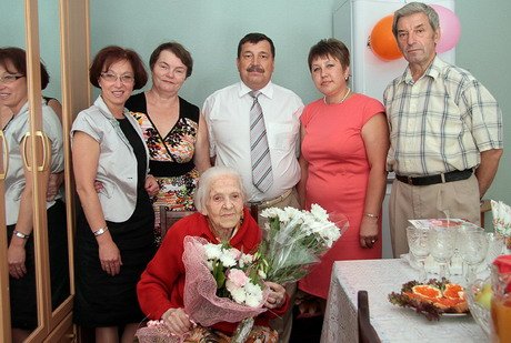 Жительница Кирова отмечает сегодня 100-летний юбилей