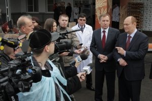 В Каменке торжественно запущен хлебозавод №1