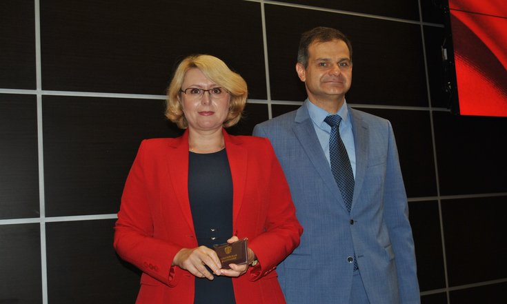 Вручение удостоверения судье