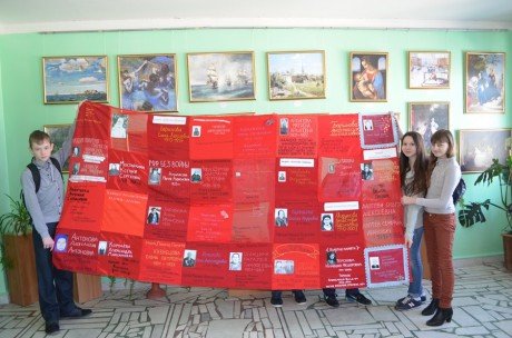В Чувашии вышивают «Полотно Победы»
