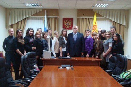 Состоялась встреча слушателей МАГУ с Председателем арбитражного суда Чувашской Республики Александром Шегуровым