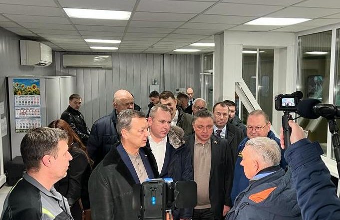 Сергей Щёткин принял участие в мероприятиях на территории холдинговой компании
