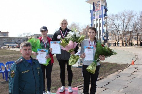 Соревнования по легкой атлетике Спартакиады ГУ МЧС России по Оренбургской области
