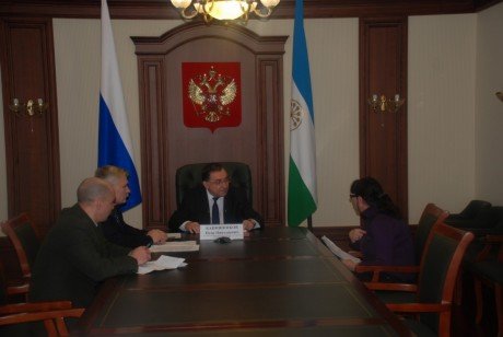 Главный федеральный инспектор Петр Капишников провел личный прием жителей Башкортостана