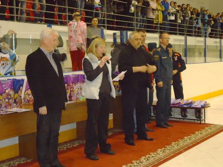 Ульяновская команда стала лидером Всероссийского турнира по хоккею, посвящённого Дню пожарной охраны России