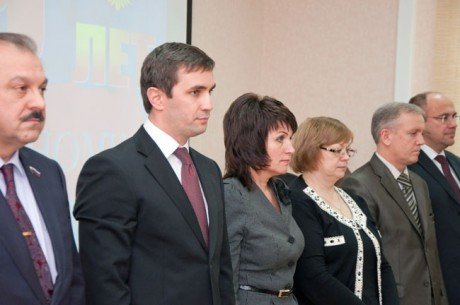 Михаил Чабаненко принял участие в торжественном собрании, посвященном Дню образования российского казначейства    