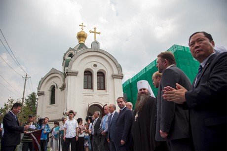 Михаил Бабич открыл Дом российско-китайских культурных обменов в г.Ухань