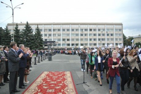 Начало учебного года в марийских ВУЗах