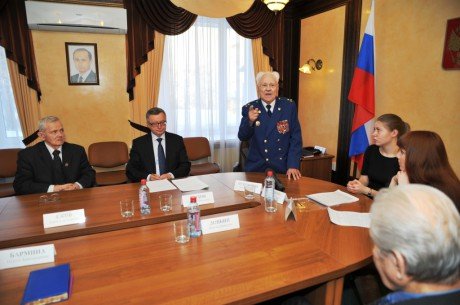 Слушатели МАГУ встретились с ветераном Великой Отечественной войны