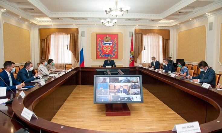 Пресс-релиз 04.08 Ринат Гильмутдинов принял участие в заседании правительства Оренбургской области