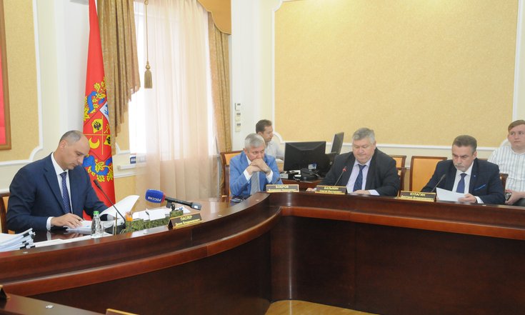 Владимир Бобров принял участие в заседании правительства Оренбургской области