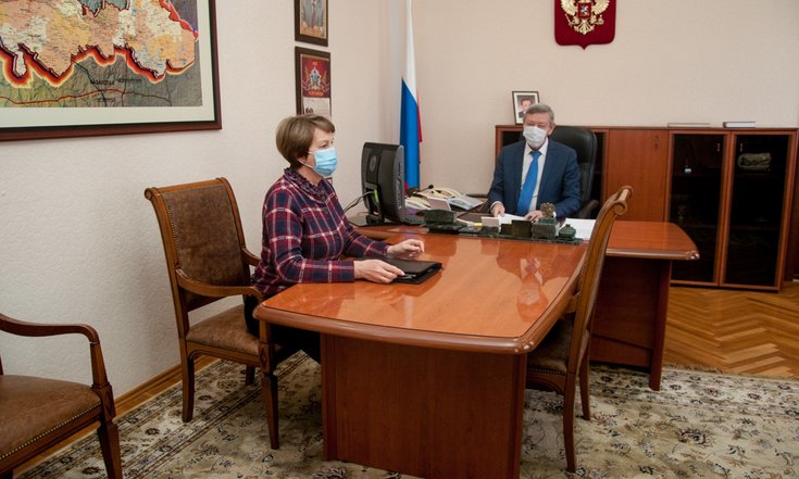 Пресс-релиз Ринат Гильмутдинов обсудил возможности наращивания объёмов и соблюдения сроков тестирования на COVID-19 с руководителем регионального управления Роспотребнадзора
