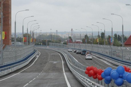 В Пензе открыли мост через Суру
