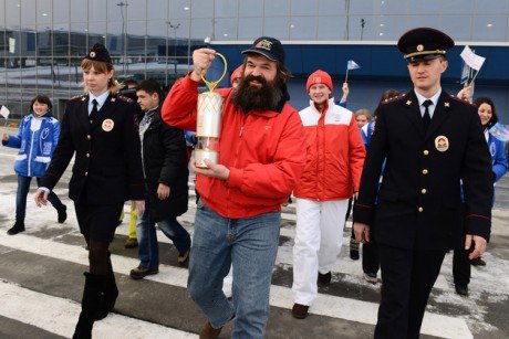 Огонь Универсиады прибыл в Россию