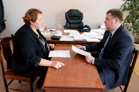 Дмитрий Каденков встретился с исполнительным директором издательско-полиграфического комплекса «Пензенская правда» 