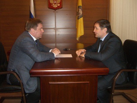 Главный федеральный инспектор провел встречу с Роман Залесинский