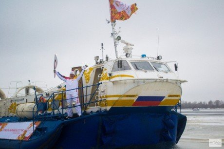 Олимпийский огонь побывал в Нижнем Новгороде