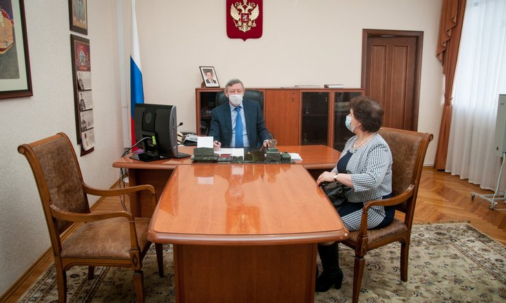 Пресс-релиз Ринат Гильмутдинов провёл встречу с и.о. руководителя Управления Роскомнадзора по Оренбургской области