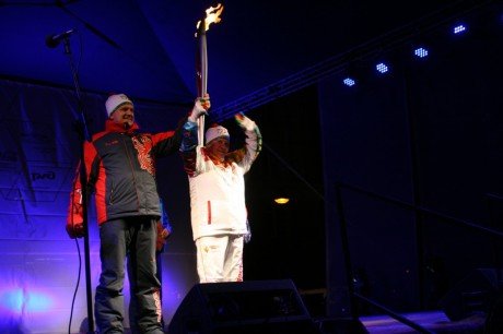 Ижевск встретил Олимпийский Огонь