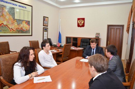 Встреча Сергея Гаврилина с группой перспективных выпускников МАГУ