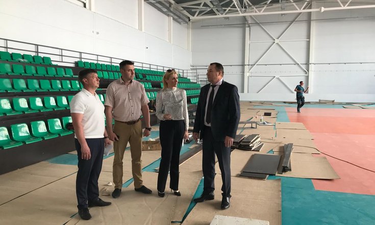 23.05 рабочая апоездка в Физкультурно-оздоровительный комплекс игровых видов спорта
