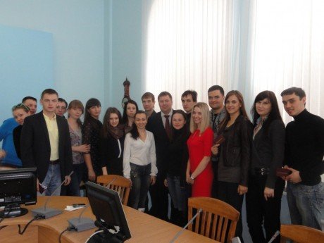 Встреча главного федерального инспектора по Пензенской области Дмитрия Каденкова со слушателями МАГУ