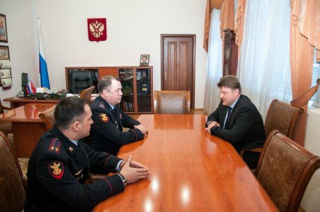 Встреча главного федерального инспектора с руководителем фельдъегерской службы по Приволжскому федеральному округу