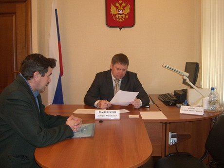 Дмитрий Каденков провел личный прием граждан