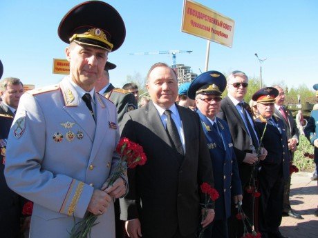 В Чебоксарах состоялись праздничные мероприятия, посвященные Дню Великой Победы