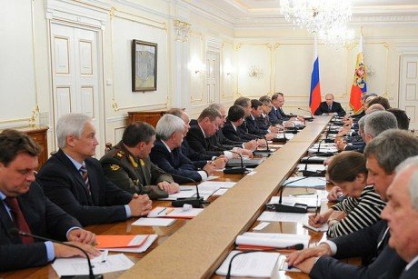 Владимир Путин провел расширенное заседание Совета Безопасности
