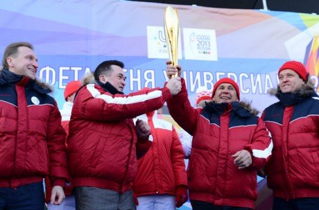 Огонь Универсиады зажжен во Владивостоке 