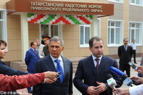 Открытие окружного кадетского корпуса в Нижнекамске