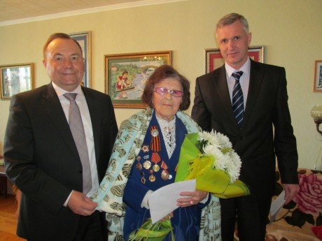 Именное поздравление Президента РФ – участнице Великой Отечественной войны