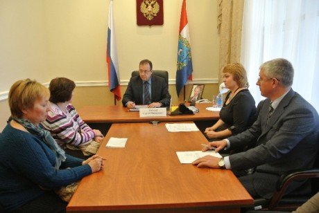 Сергей Чабан провел приём граждан в приемной Президента РФ