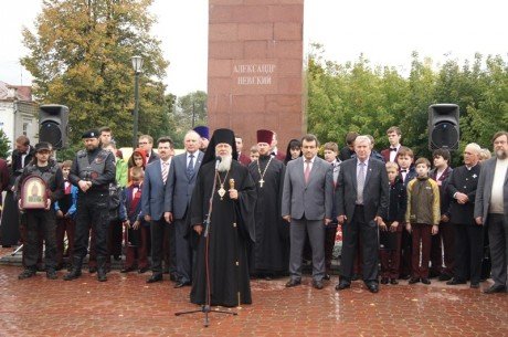 Павел Жданов поздравил жителей Городца с Днем города