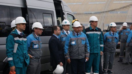 Михаил Бабич посетил строительную площадку ООО «РусВинил»