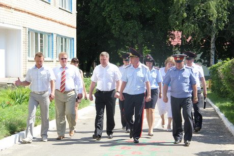 Главный федеральный инспектор посетил детский санаторий «Нива»
