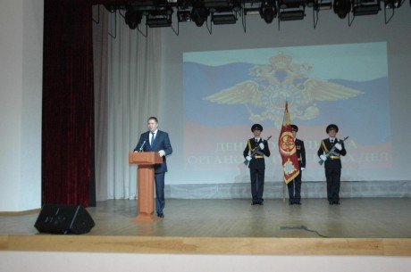 Главный федеральный инспектор принял участие в торжественном мероприятии, посвященном Дню сотрудника органов внутренних дел
