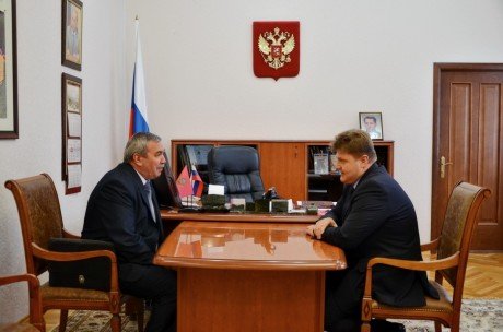 Рабочие встречи с руководителями региональных федеральных структур
