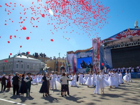 Казань празднует Победу