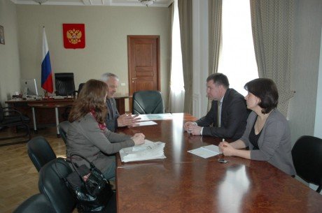 Встреча с директором филиала «Российской газеты» в Самаре Владимиром Бабенковым