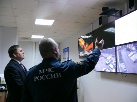 Главный федеральный инспектор посетил Центр управления в кризисных ситуациях Пензенской области